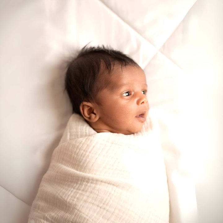 Flower of Life - Baby Swaddle from Z-KIDS - Lightweight Muslin Wrap (80x80 cm)